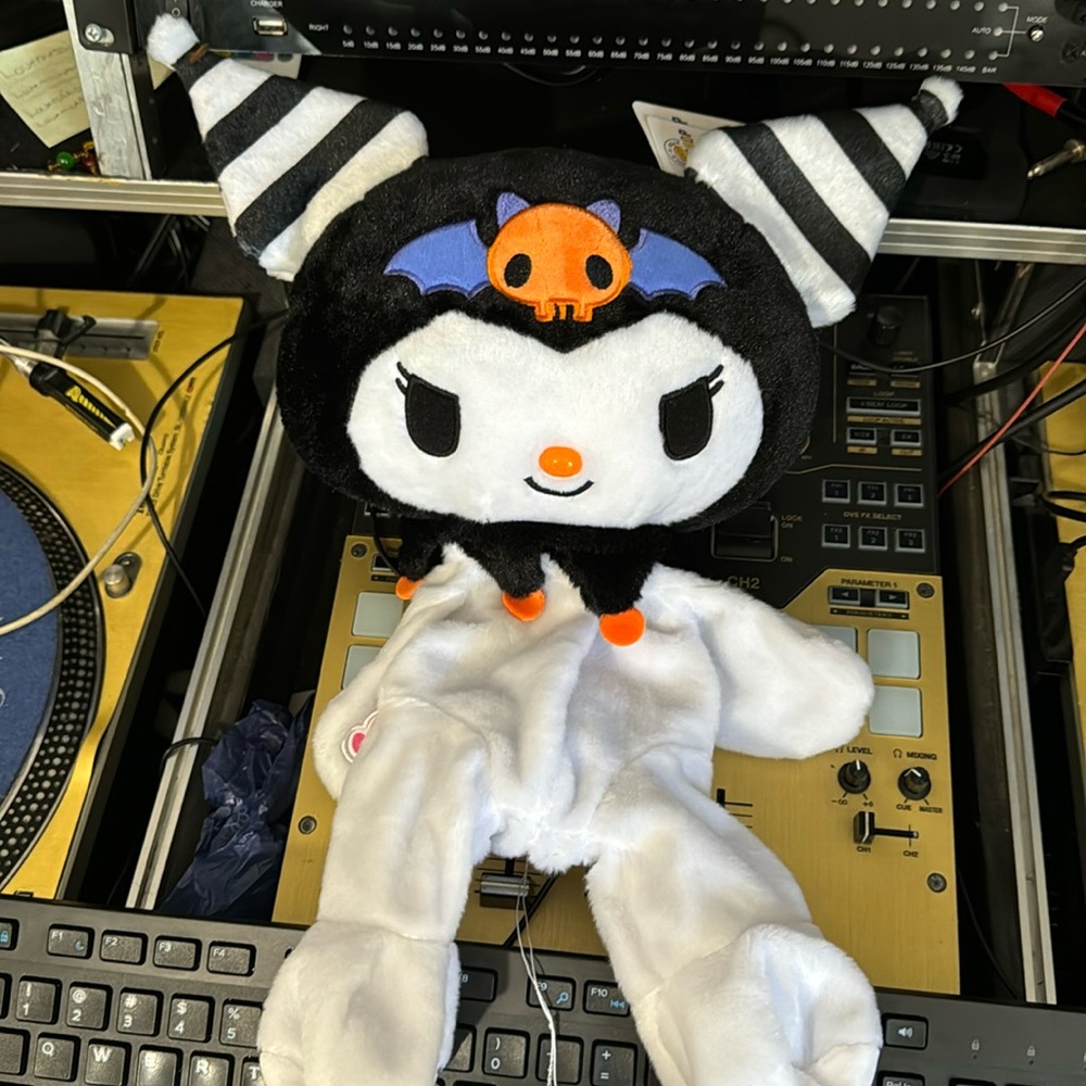 Build a Bear Sanrio Spooky Bat Kuromi Unstuffed Halloween